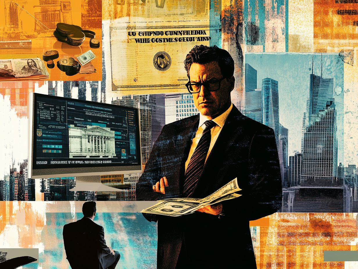 Infographic summarizing key takeaways from notorious white-collar crimes