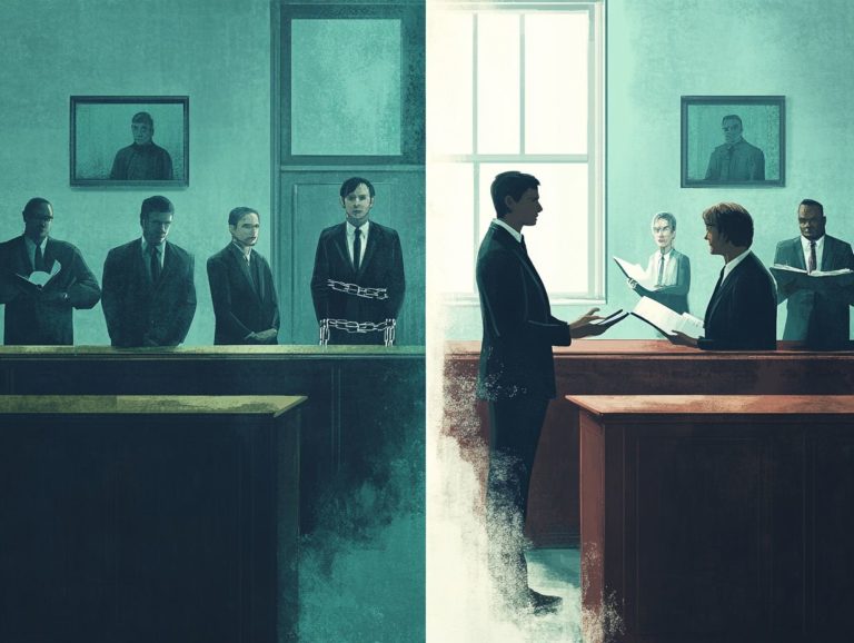 How Do Criminal Trials Differ from Civil Trials?