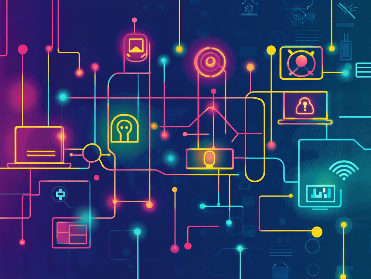 A visual representation of effective strategies and tools for cybersecurity