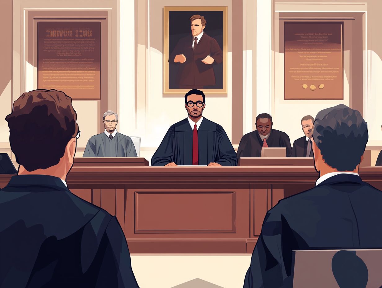 Image illustrating challenges faced in presenting evidence during a trial